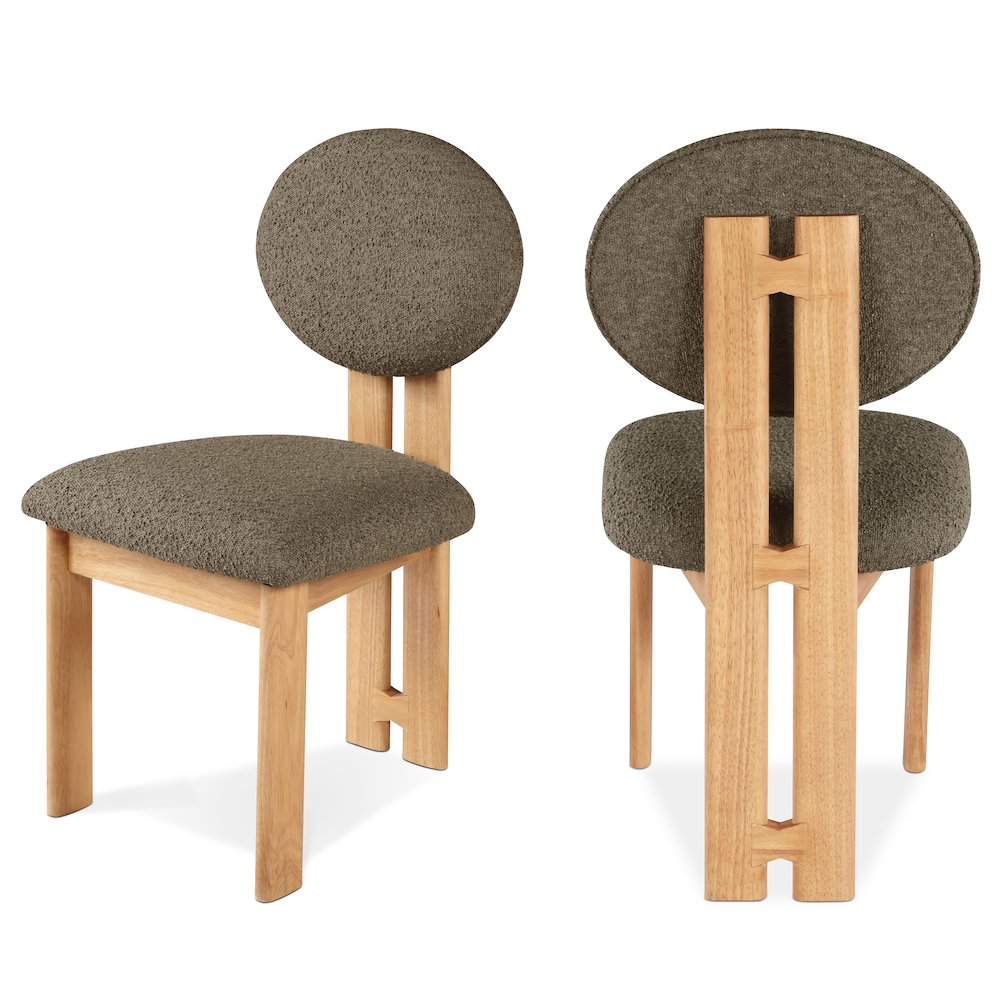 Napa Olive Dining Chair, Set of 2. Picture 1