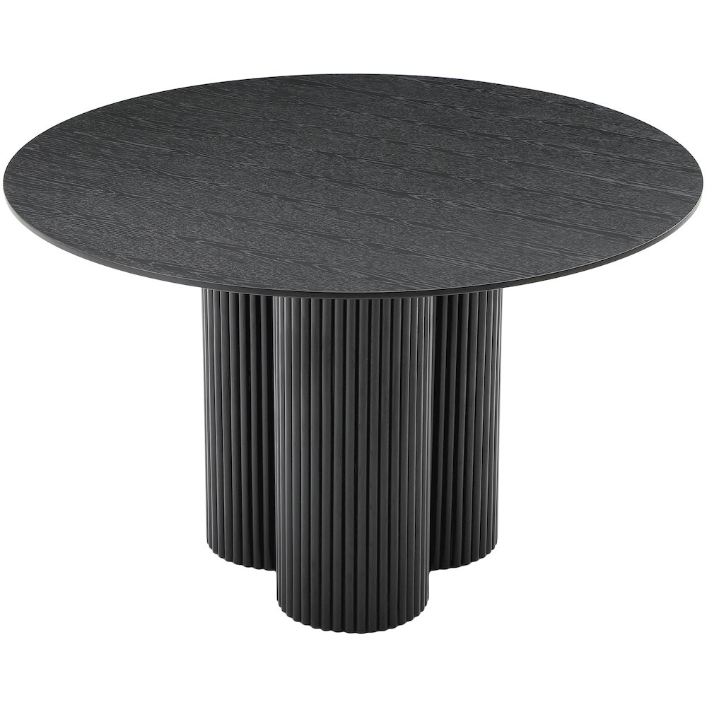 Simba Black Dining Table. Picture 3