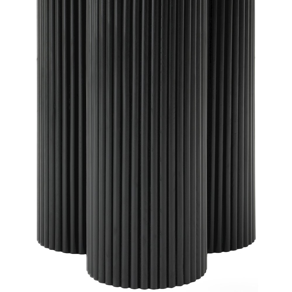 Simba Black Dining Table. Picture 4