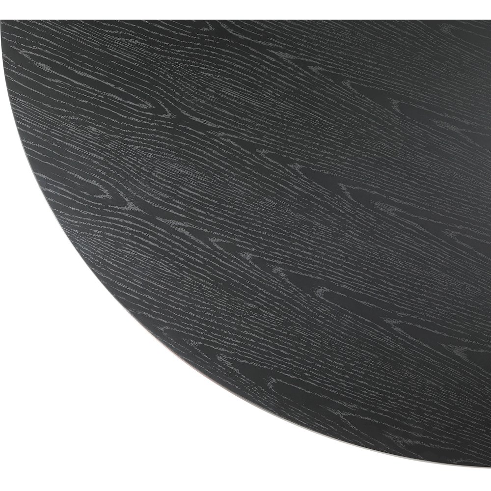 Simba Black Dining Table. Picture 5