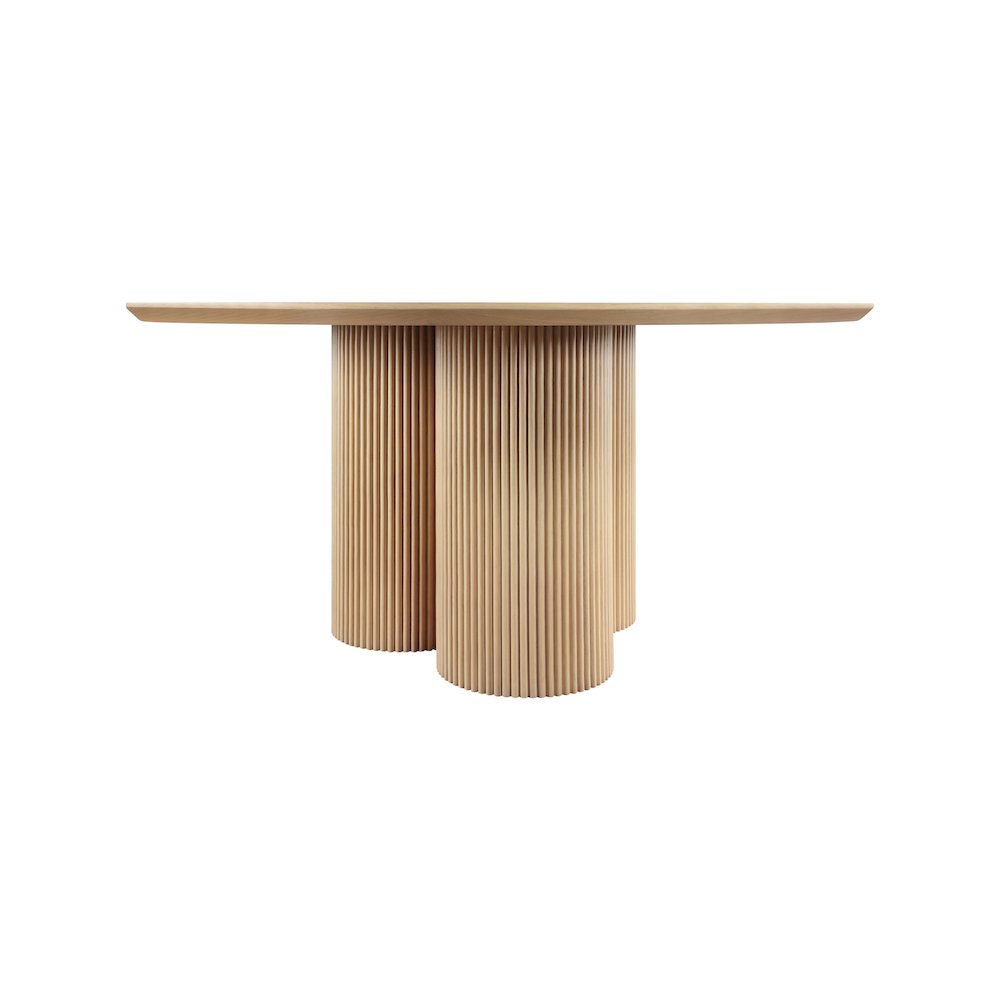 Simba Natural Dining Table. Picture 2