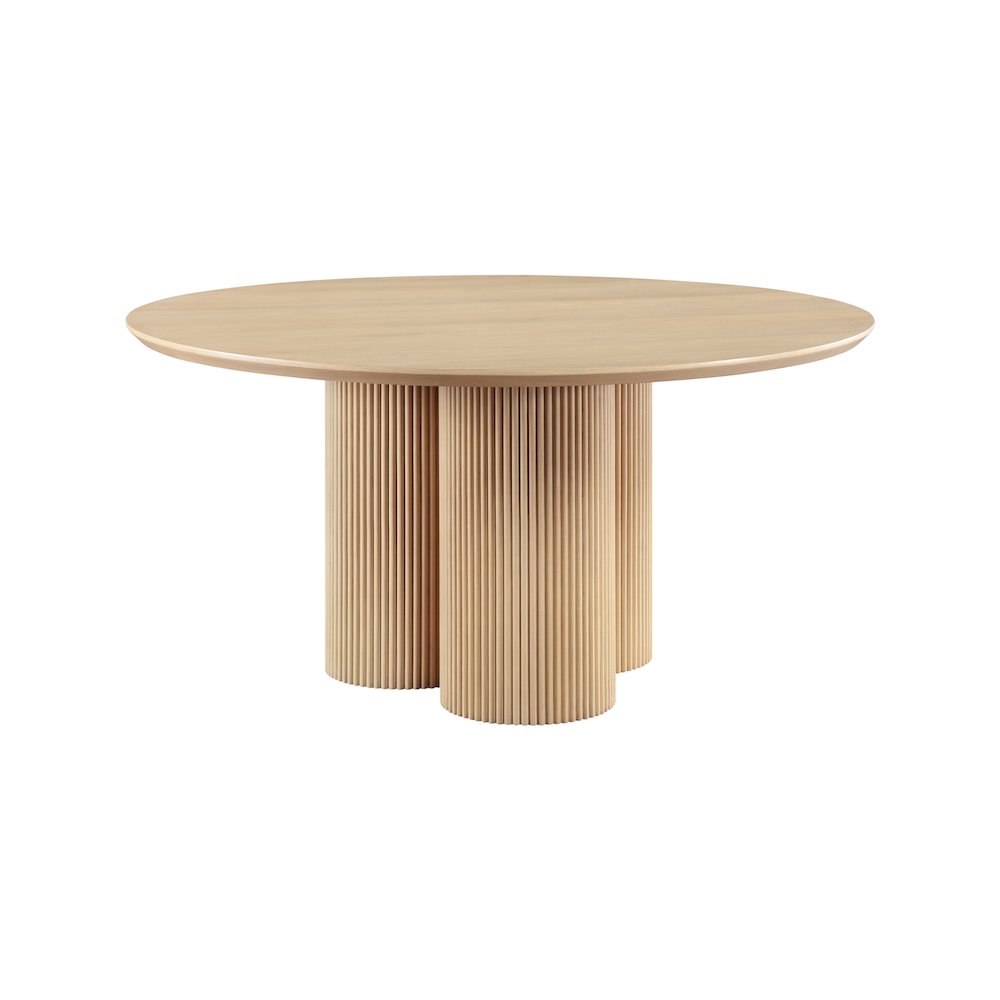 Simba Natural Dining Table. Picture 4