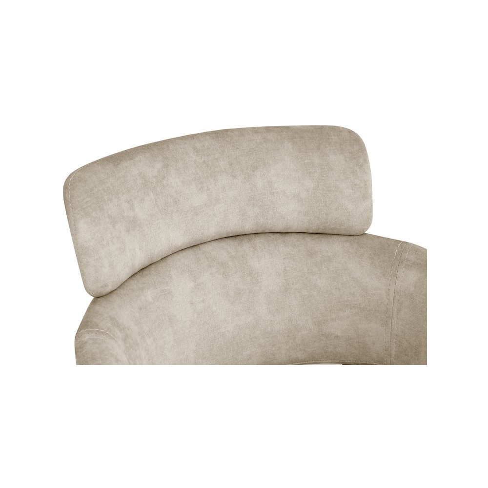 Yara Stone Velvet Dining Chair, Set of 2. Picture 4