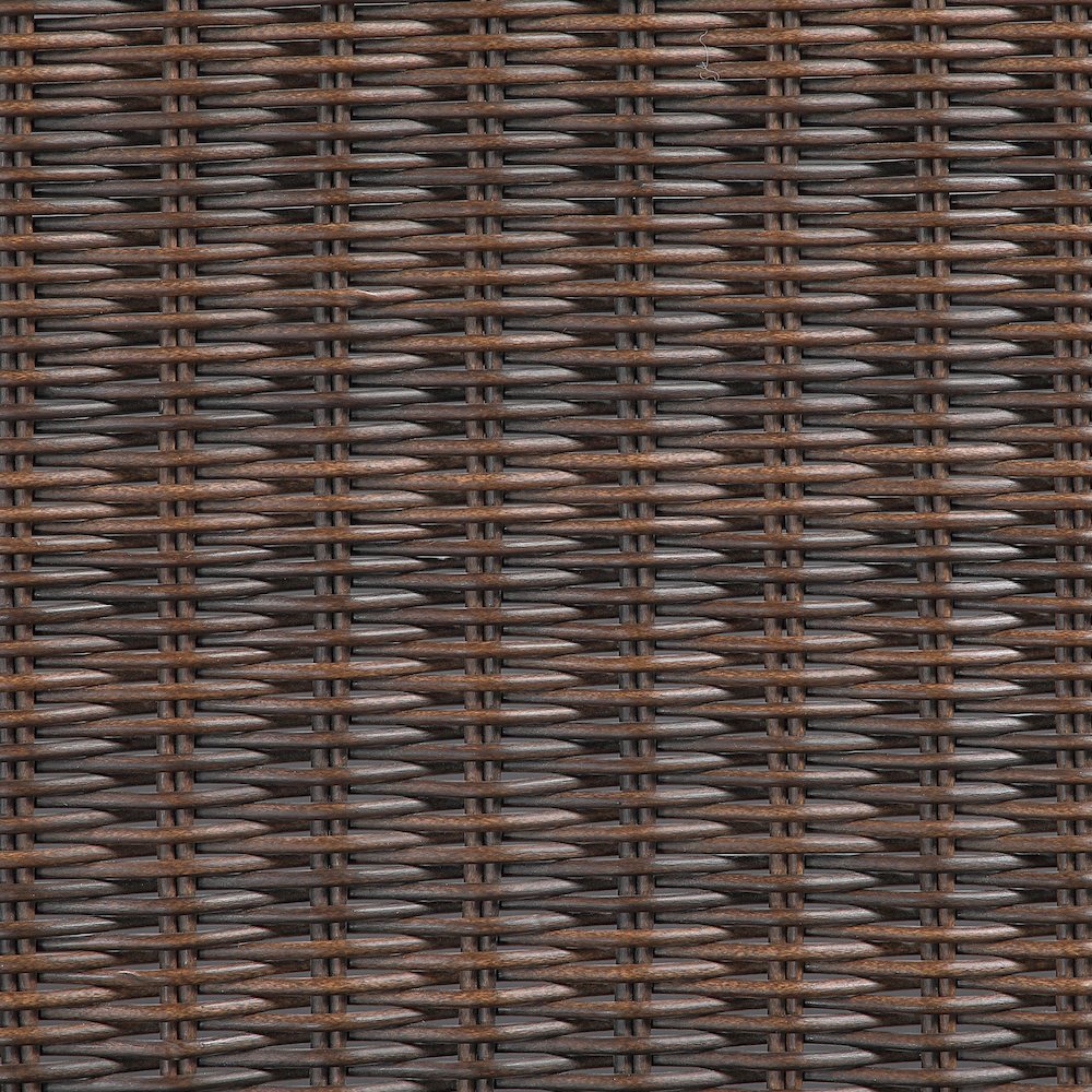 Antigua Brown Wicker Outdoor Patio Rocking Chair. Picture 9