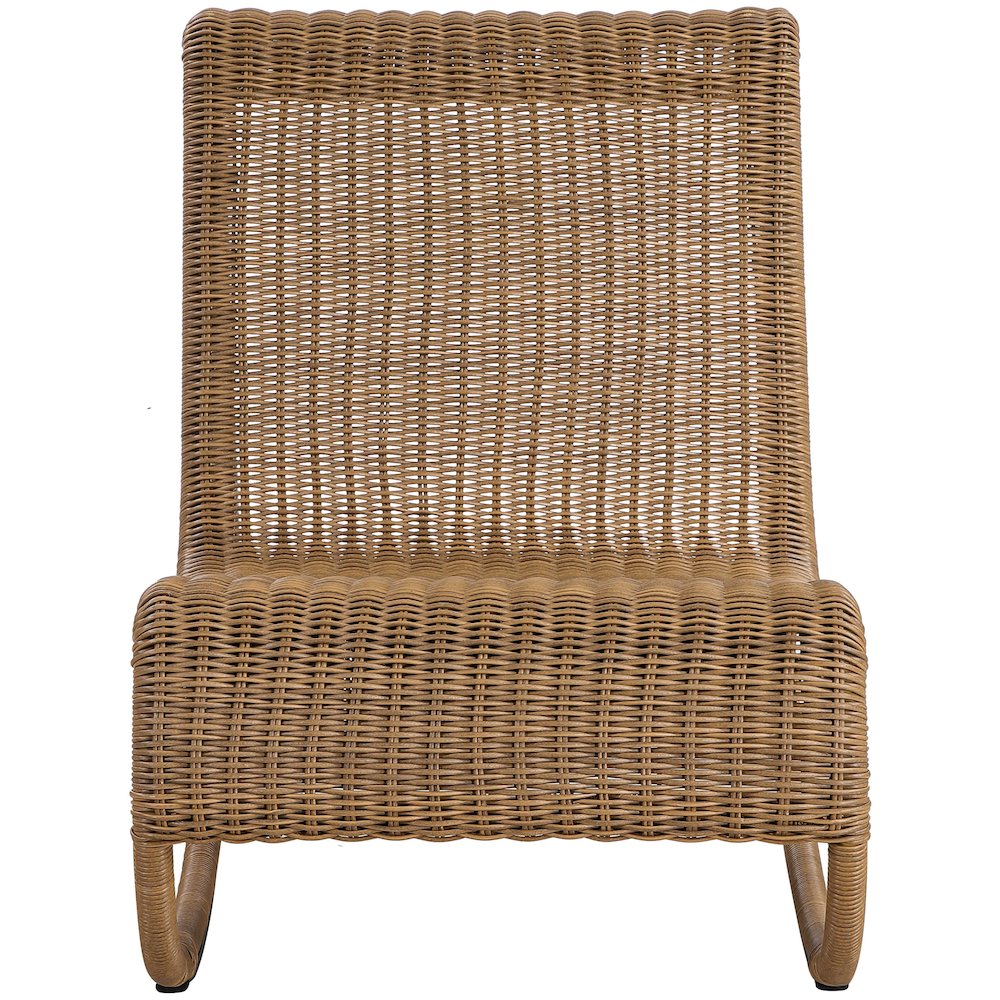 Antigua Natural Wicker Outdoor Patio Rocking Chair. Picture 2