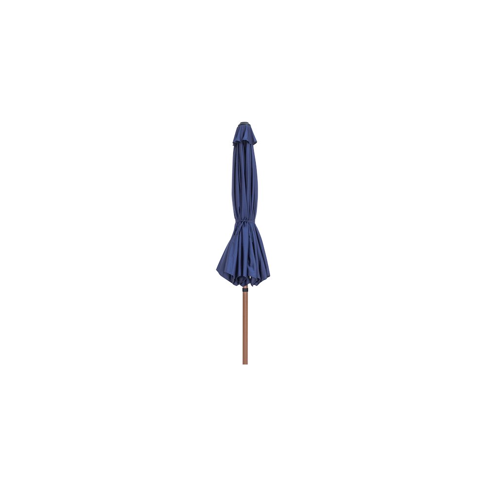 Fiji Navy Fabric Patio Umbrellas. Picture 2