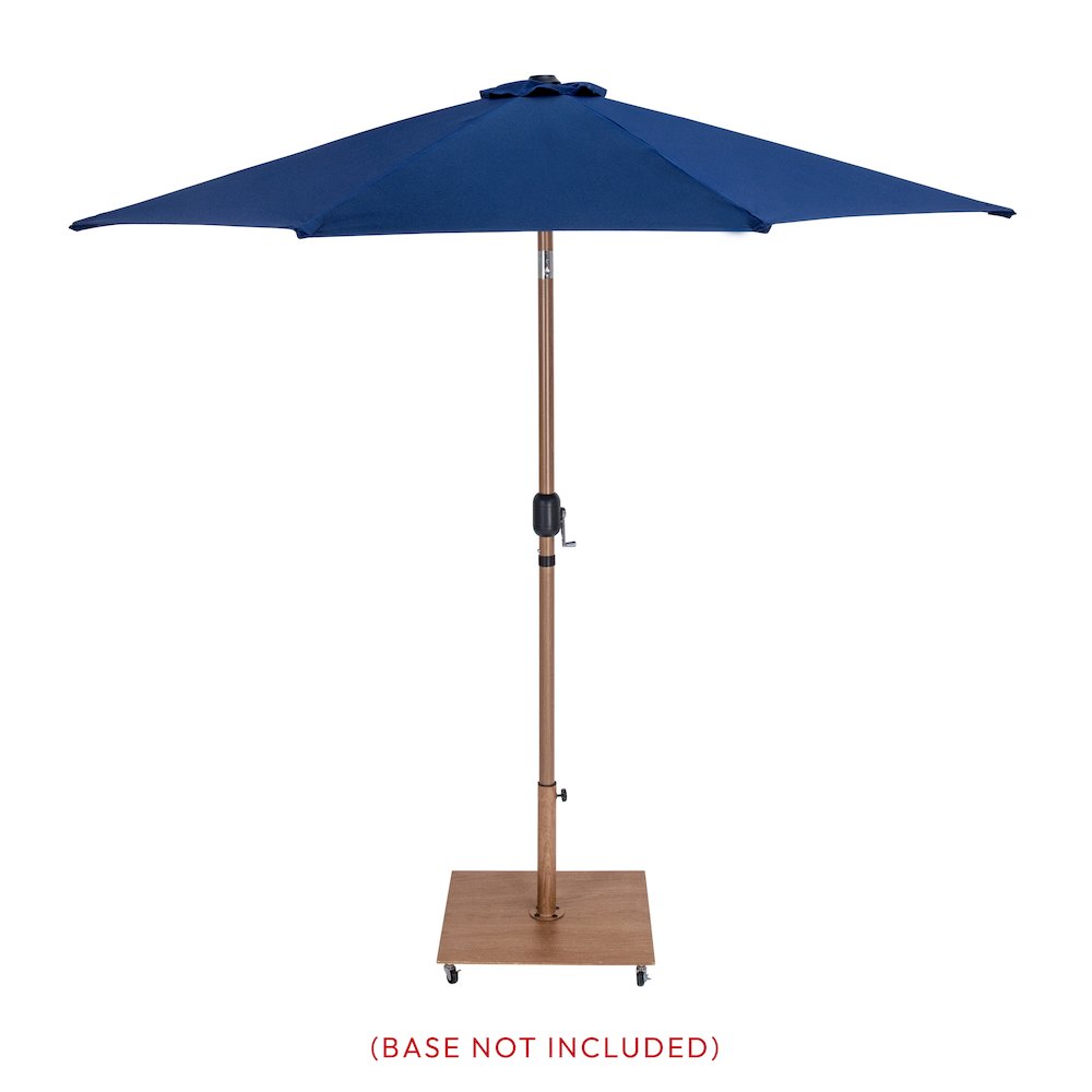 Fiji Navy Fabric Patio Umbrellas. Picture 8