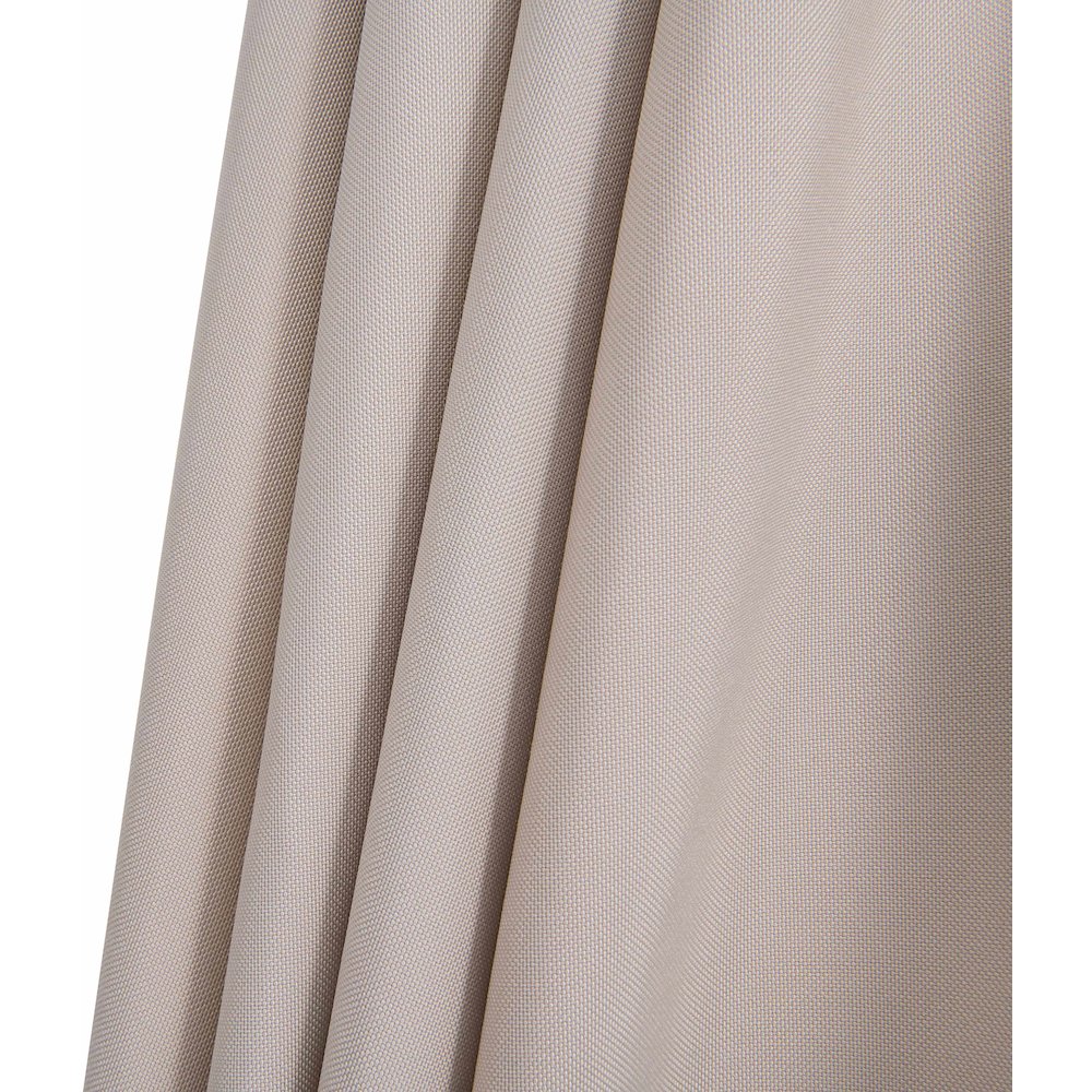 Fiji Beige Fabric / Matte Black Aluminum Patio Umbrella with Base Sets. Picture 17