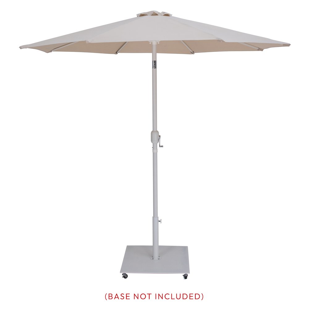 Fiji Beige Fabric Patio Umbrellas. Picture 8
