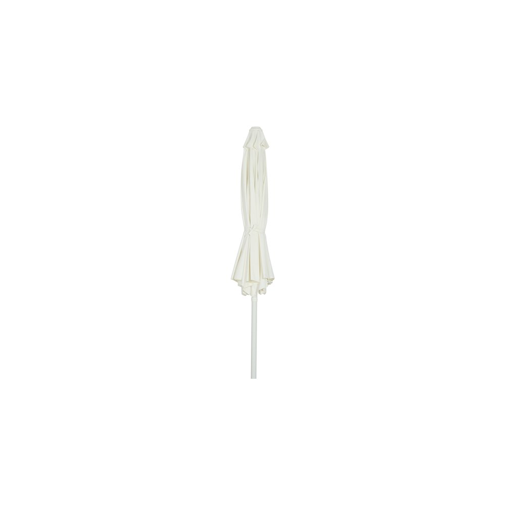 Fiji White Fabric Patio Umbrellas. Picture 2