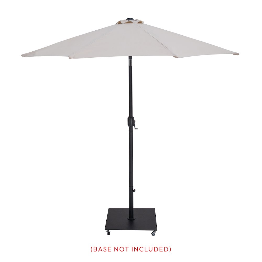 Fiji Beige Fabric Patio Umbrellas. Picture 8