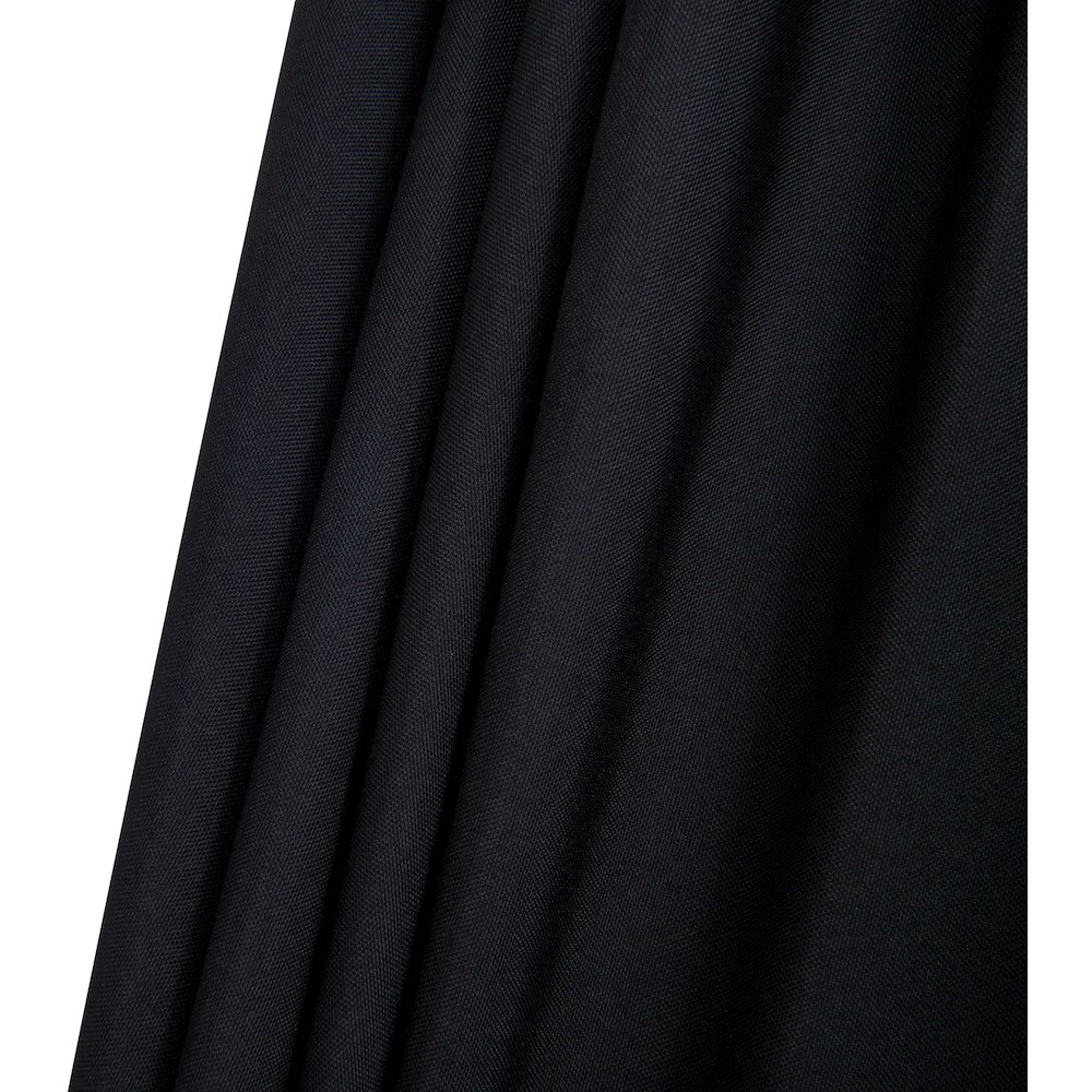 Amalfi Black With Cream Piping / Matte White Metal Patio Umbrella with Base Sets. Picture 16