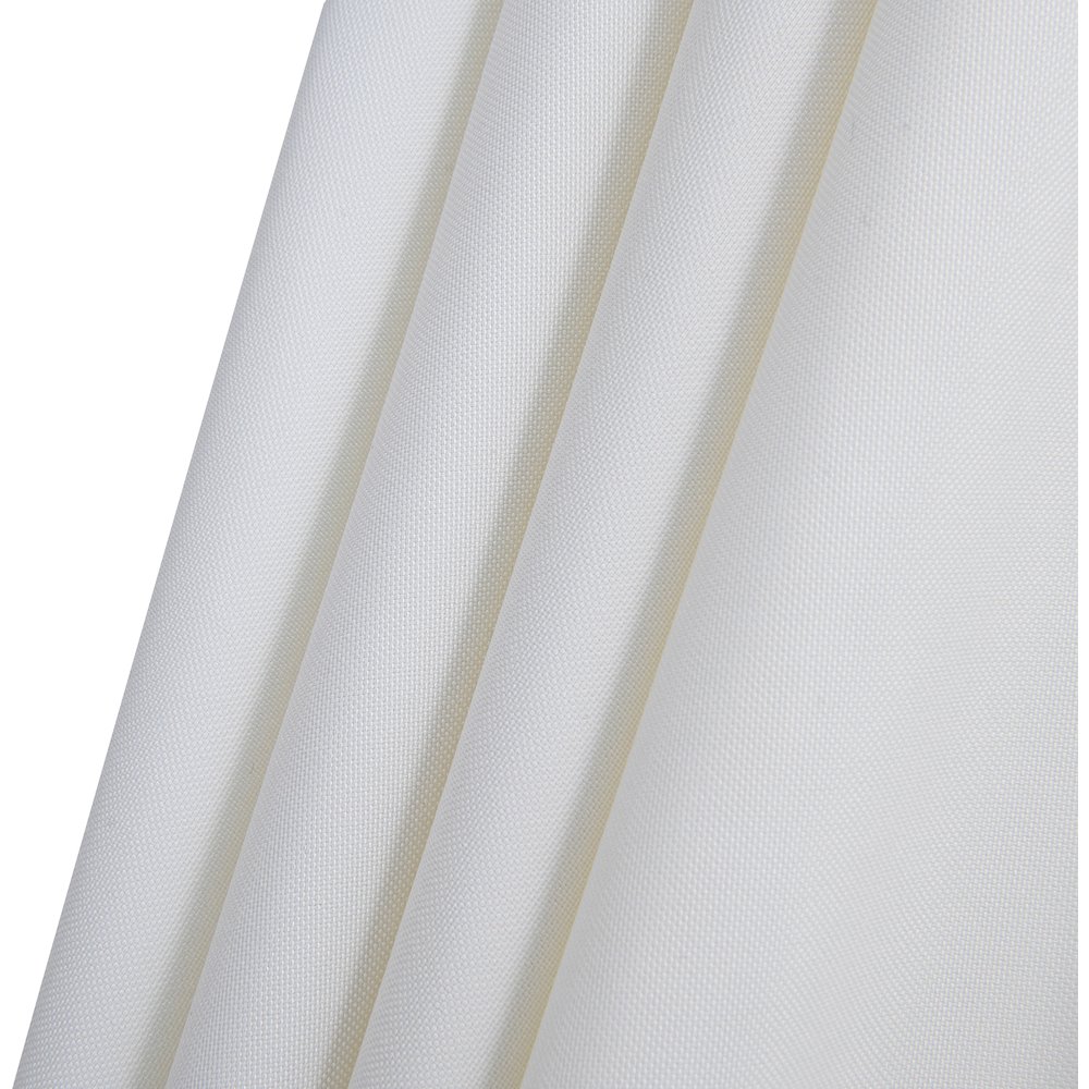 Amalfi White With Black Piping / Matte Black Metal Patio Umbrella with Base Sets. Picture 16