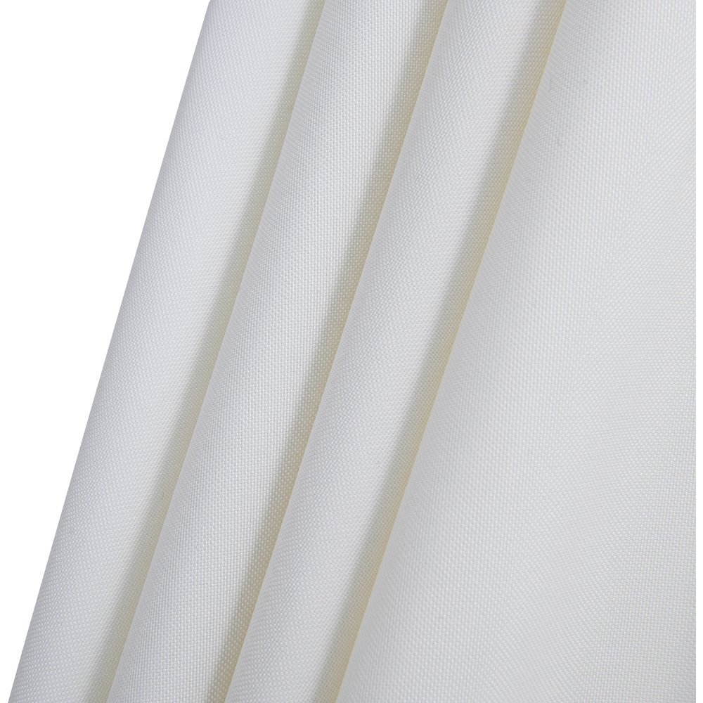 Amalfi White With Black Piping / Matte White Metal Patio Umbrella with Base Sets. Picture 16