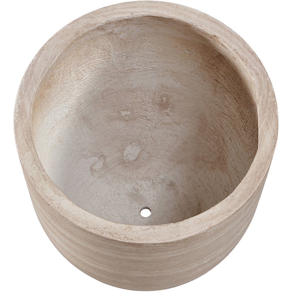 Florique Travertine Indoor / Outdoor Concrete Planter. Picture 5