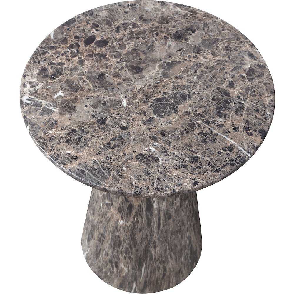Cassino Brown Concrete Indoor/Outdoor End Table. Picture 4