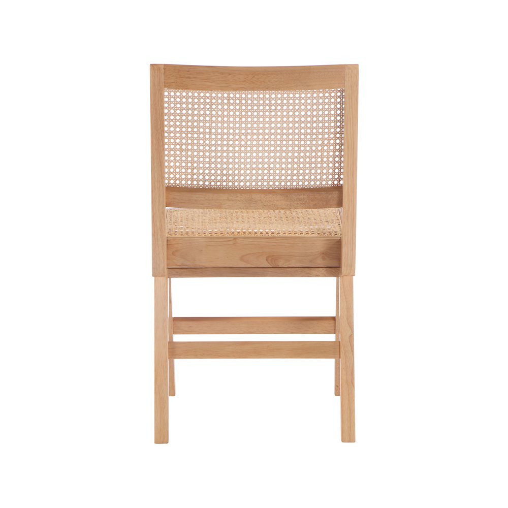 Preston Natural Wood Dining Side Chair, Set of 2. Picture 2