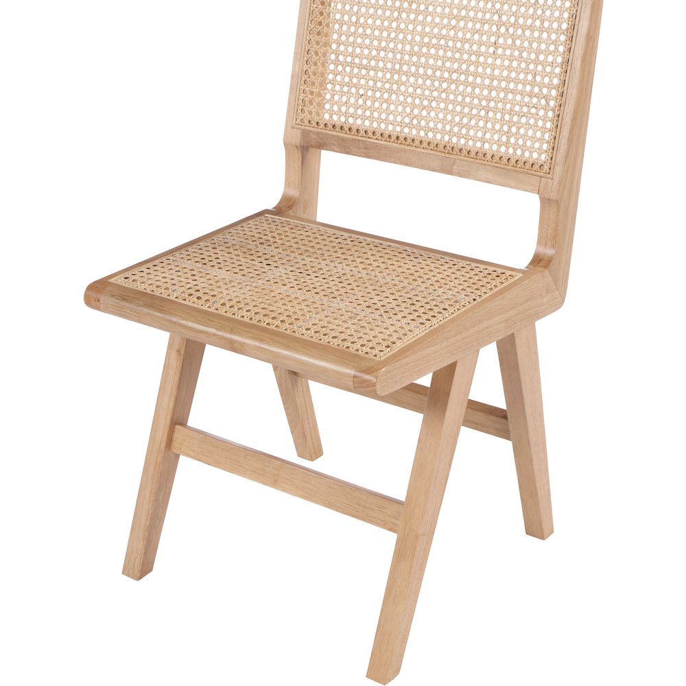 Preston Natural Wood Dining Side Chair, Set of 2. Picture 5