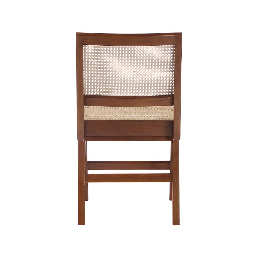 Preston Walnut Wood Dining Side Chair, Set of 2. Picture 2