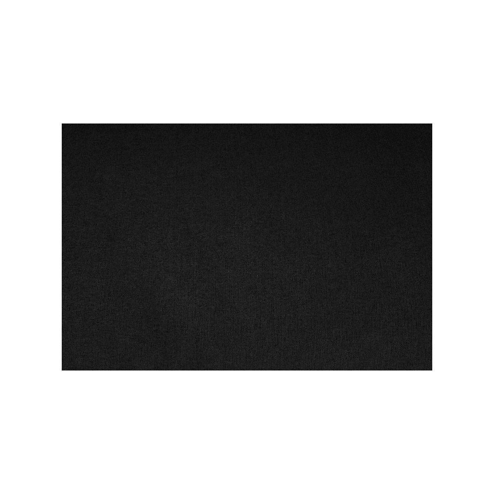 Serene Black Linen Textured Fabric Deluxe Comfort Modular Armless Sofa. Picture 4