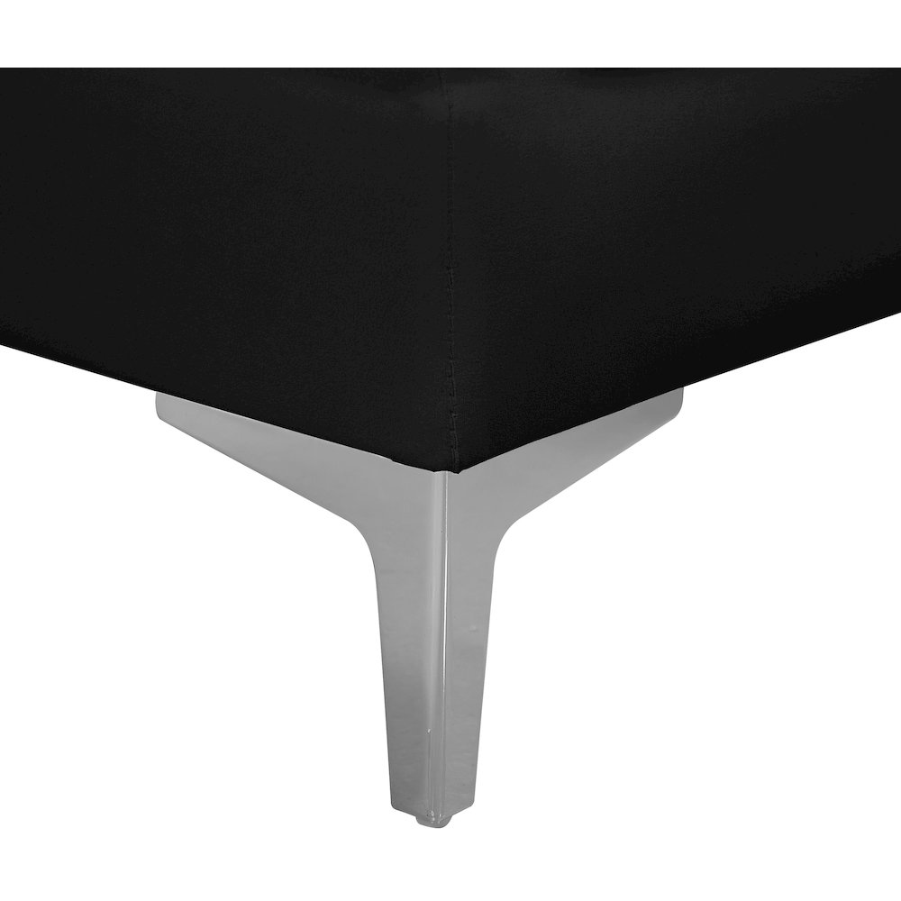 Alina Black Velvet Modular Sofa. Picture 15