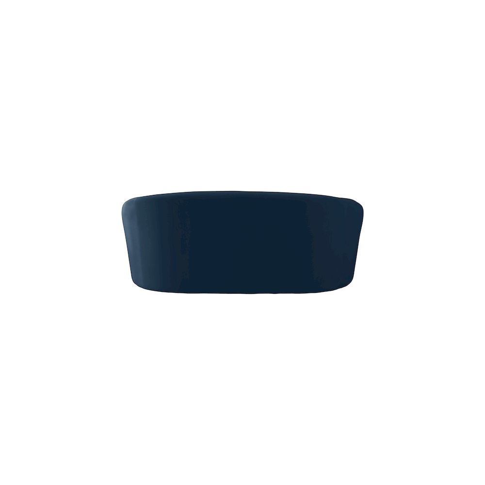 Riley Navy Velvet Loveseat. Picture 2