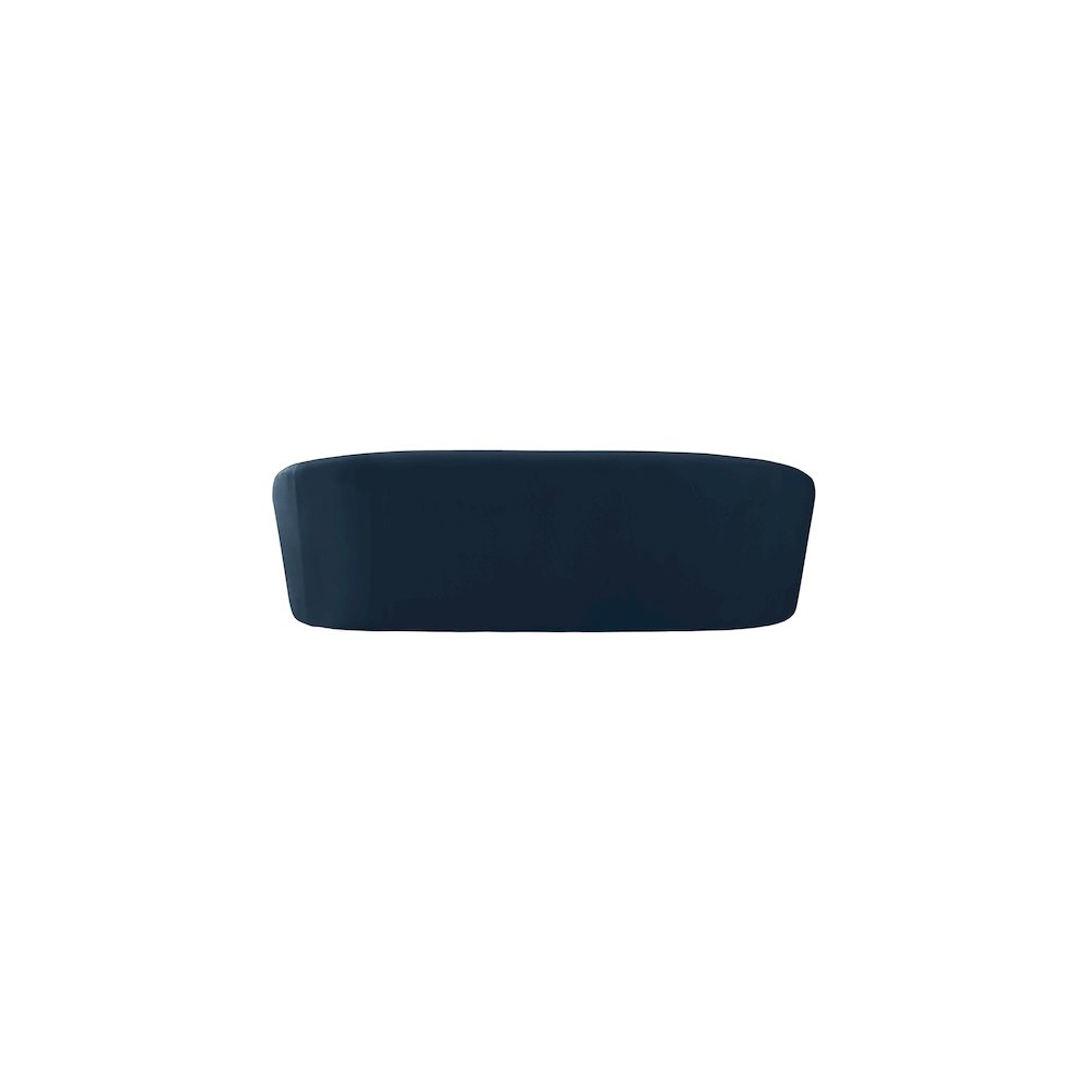 Riley Navy Velvet Sofa. Picture 2