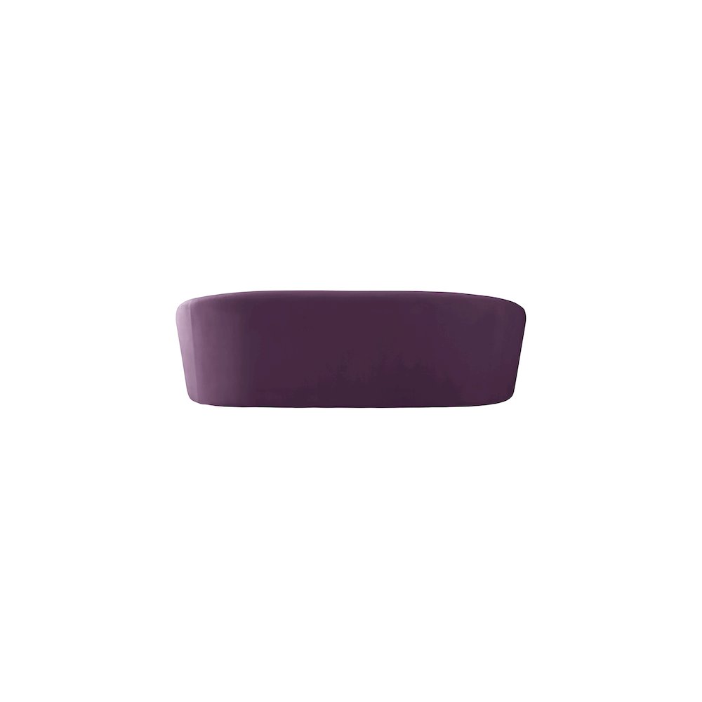 Riley Purple Velvet Sofa. Picture 2
