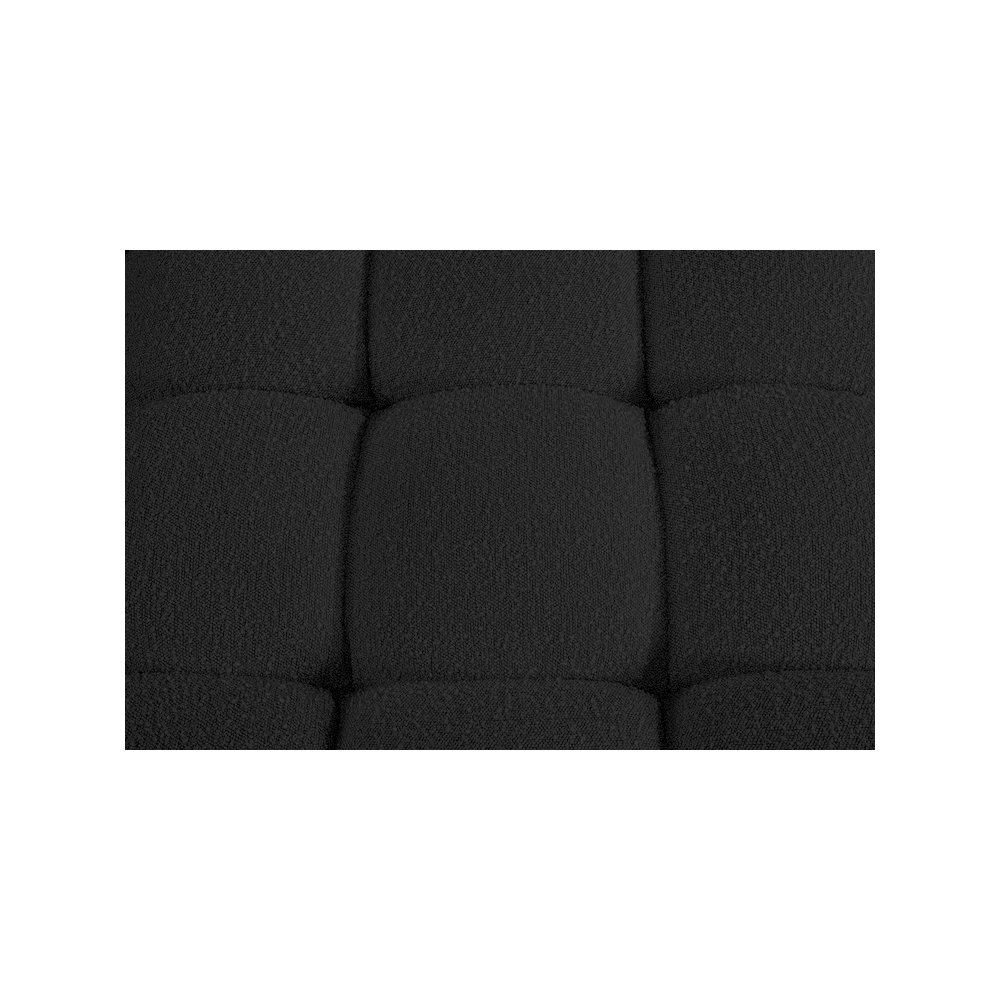Ames Black Boucle Fabric Modular Sectional. Picture 11