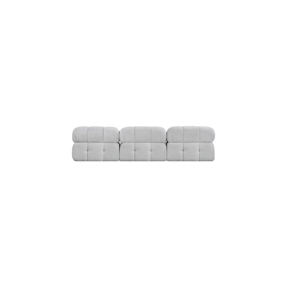 Ames Grey Boucle Fabric Modular Sofa. Picture 2