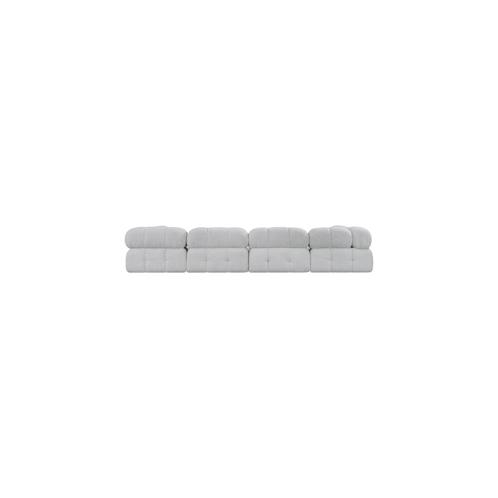 Ames Grey Boucle Fabric Modular Sofa. Picture 2