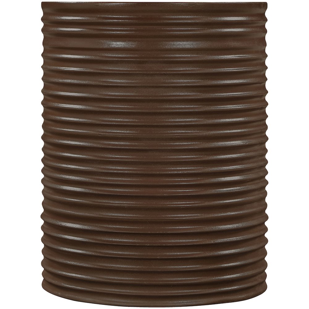 Nobi Brown Concrete Indoor/Outdoor End Table. Picture 2
