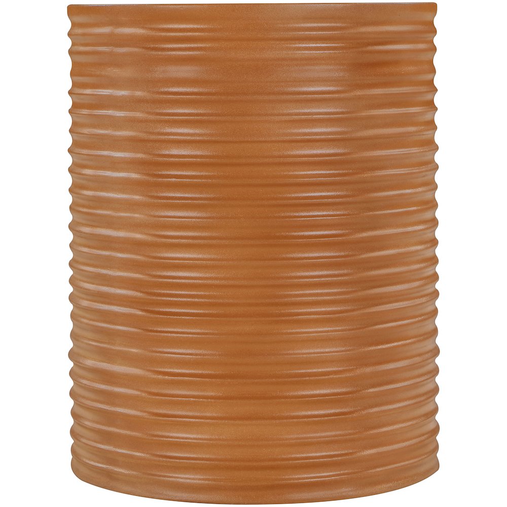 Nobi Terracotta Concrete Indoor/Outdoor End Table. Picture 2