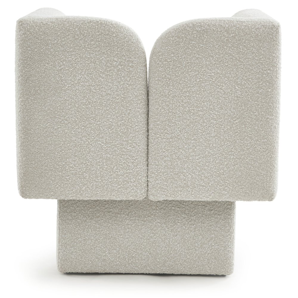 Marcel Cream Boucle Fabric Chair. Picture 2