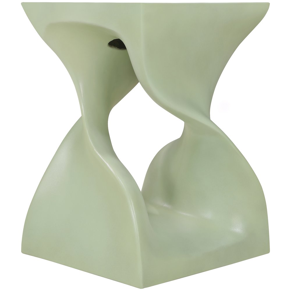 Jula Green Concrete Indoor/Outdoor End Table. Picture 8