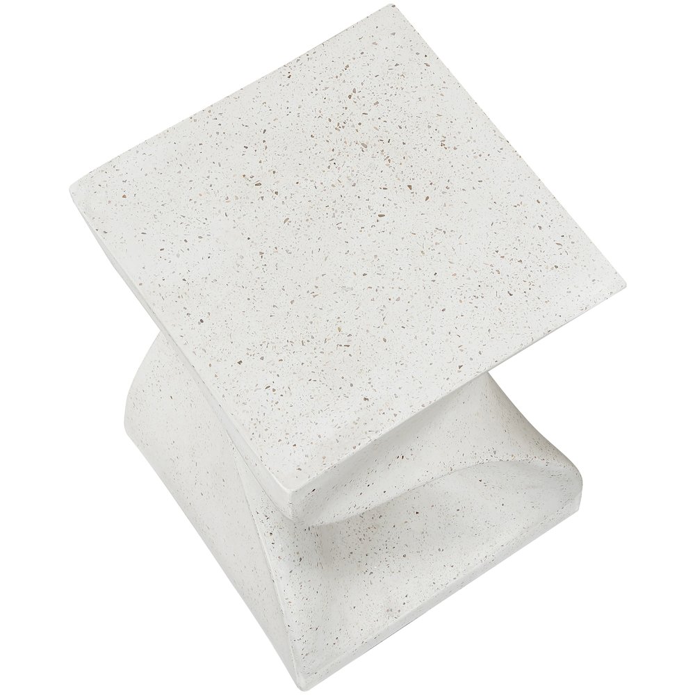 Jula Terrazzo Concrete Indoor/Outdoor End Table. Picture 4