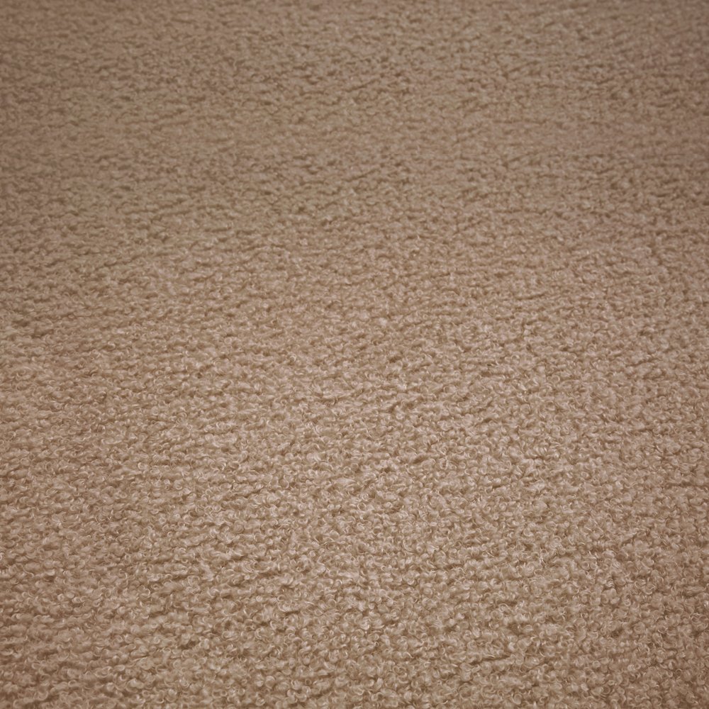 Argyle Beige Teddy Fabric Chaise/Loveseat. Picture 11