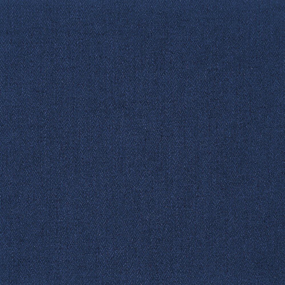 Cube Navy Durable Linen Textured Armless Chair. Picture 5