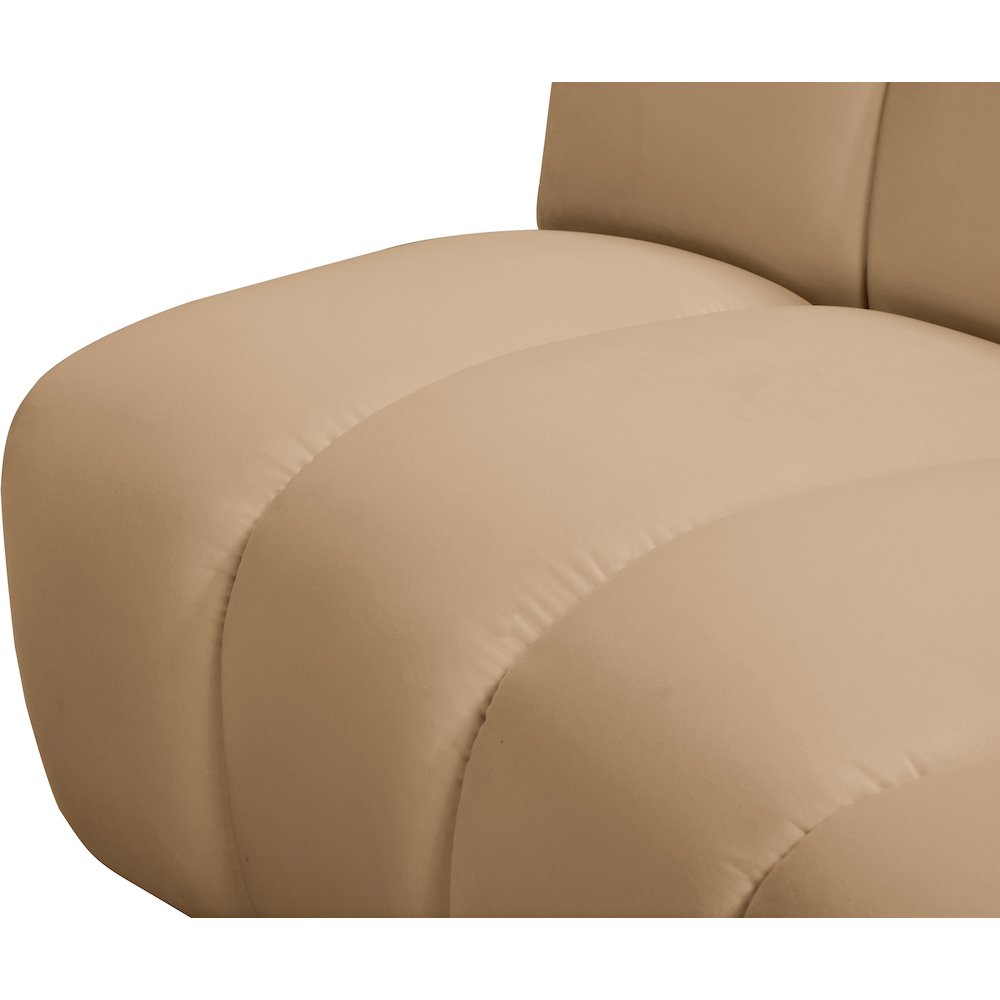 Infinity Camel Velvet 12pc. Modular Sectional. Picture 5