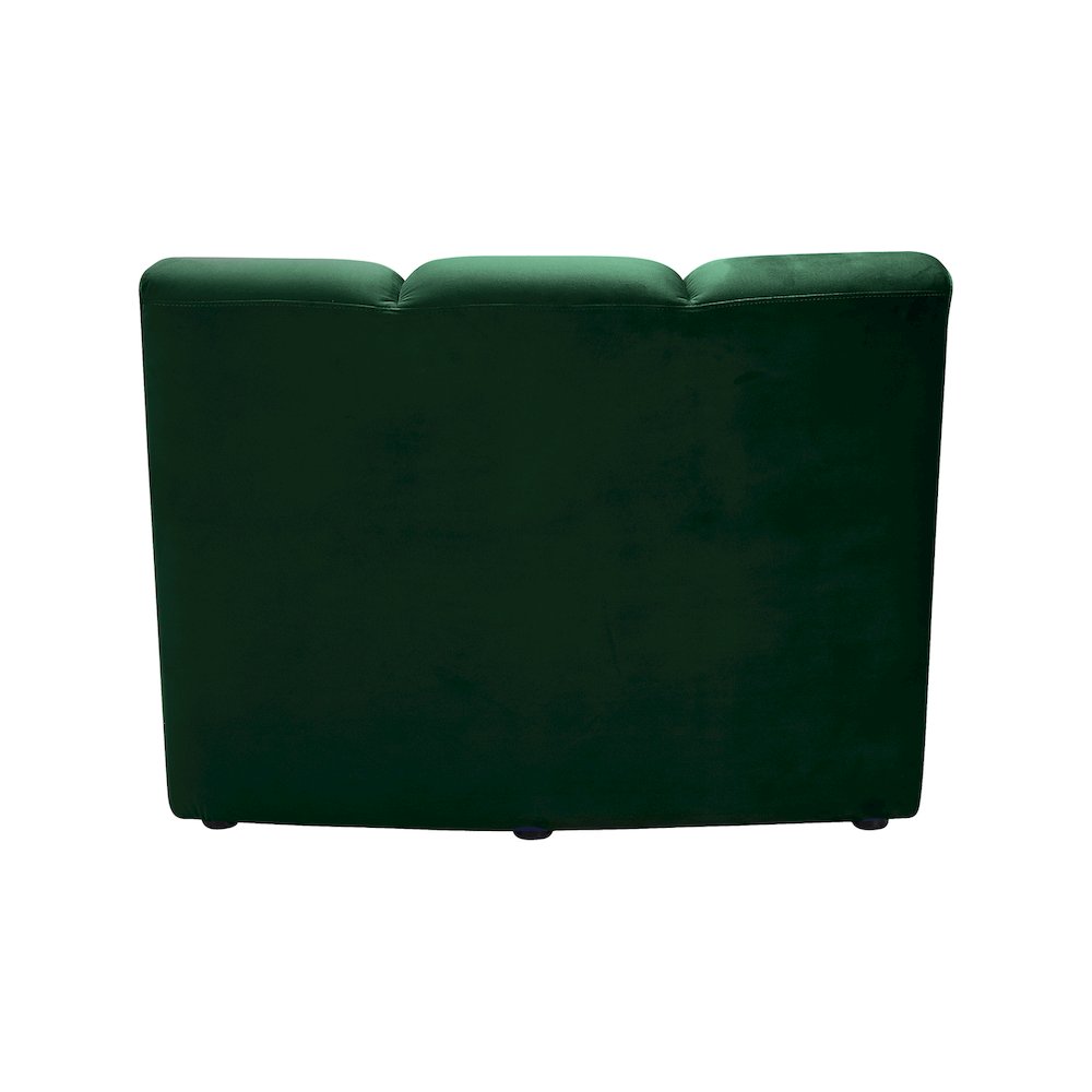 Infinity Green Velvet Modular Chair. Picture 3