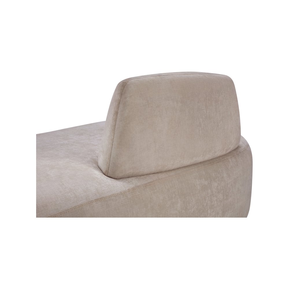 Argyle Beige Chenille Fabric Chaise/Loveseat. Picture 9