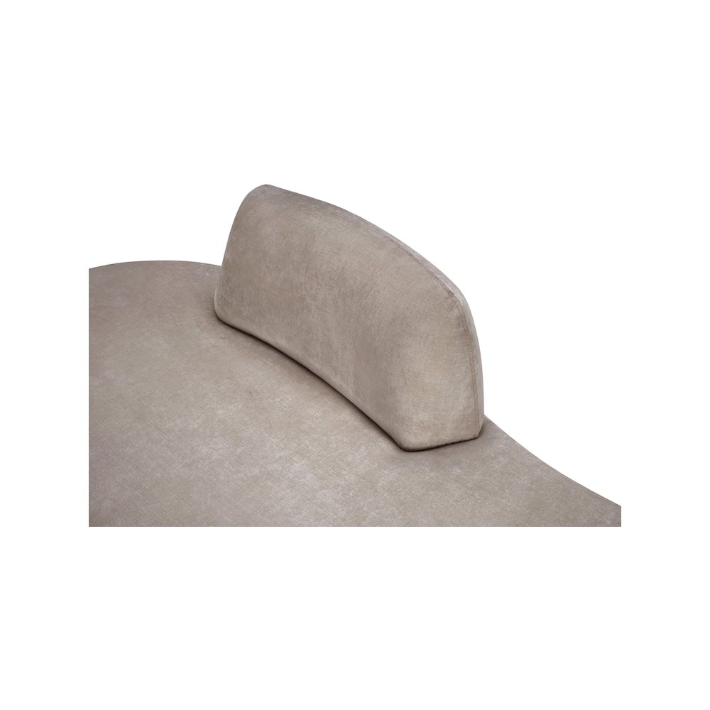 Argyle Beige Chenille Fabric Chaise/Loveseat. Picture 8