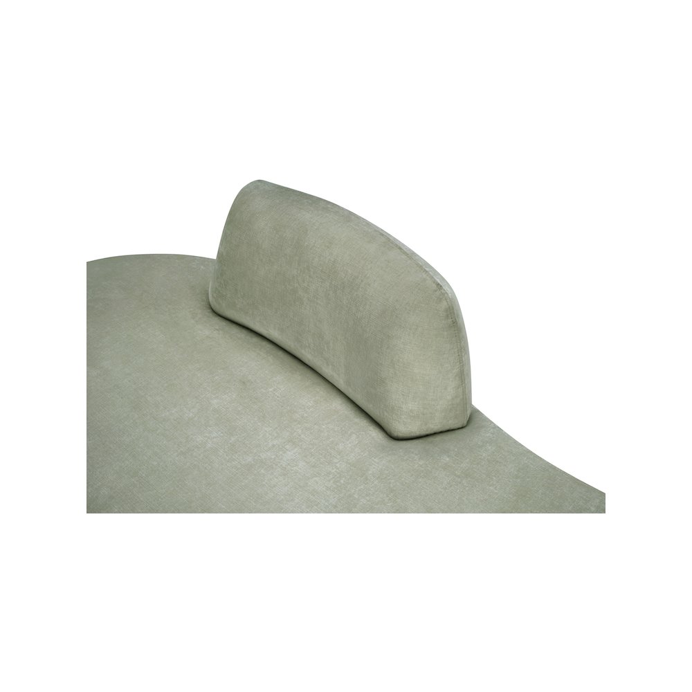 Argyle Mint Chenille Fabric Chaise/Loveseat. Picture 8