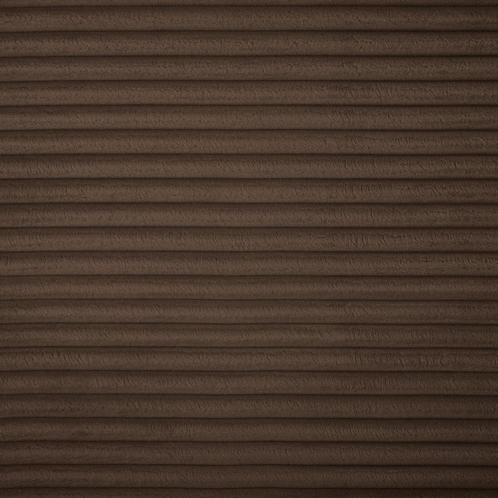 Shaggy Brown Corduroy Performance Fabric Arm Chair. Picture 7