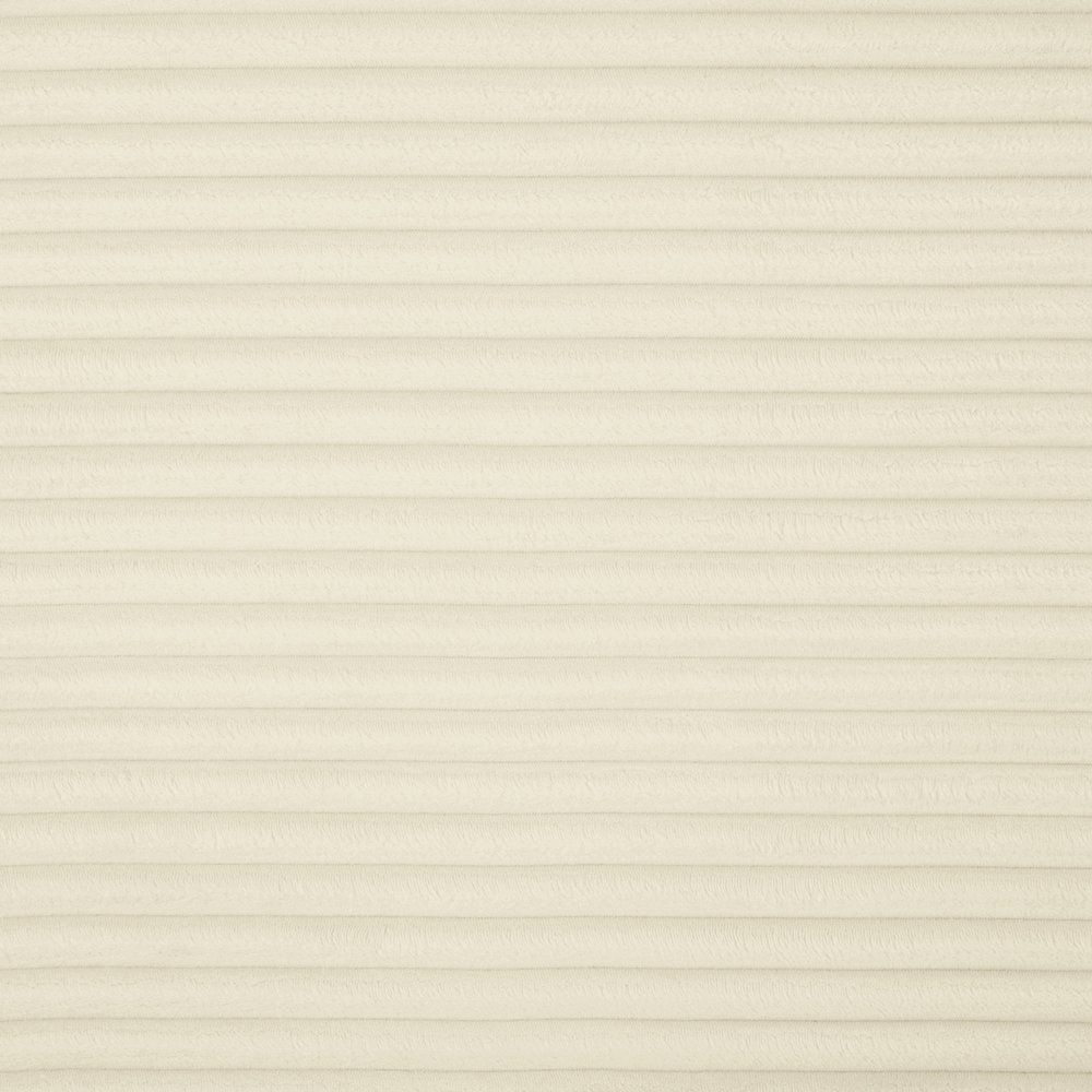 Shaggy Cream Corduroy Performance Fabric Modular Sectional. Picture 11