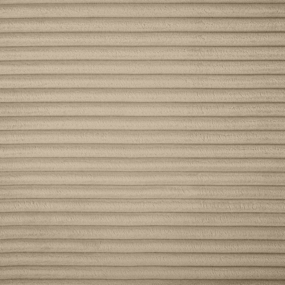 Shaggy Taupe Corduroy Performance Fabric Chaise. Picture 9