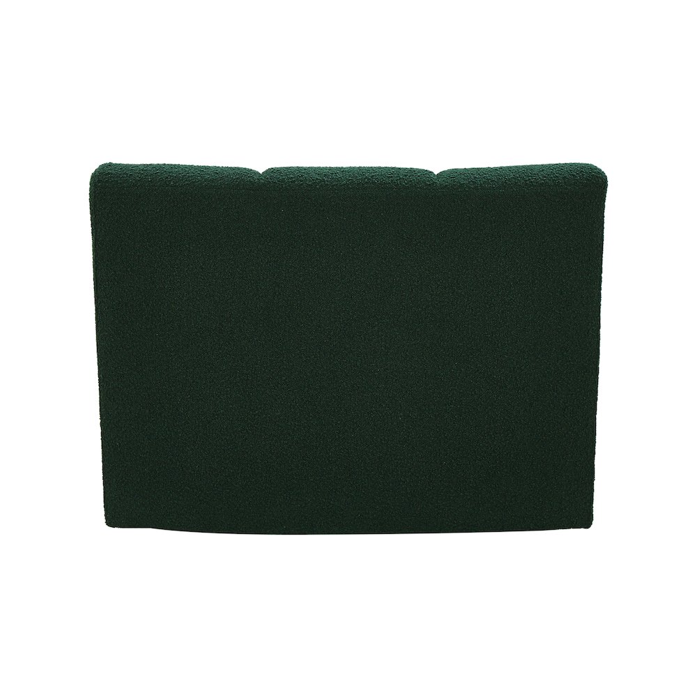Infinity Green Boucle Fabric Modular Chair. Picture 3