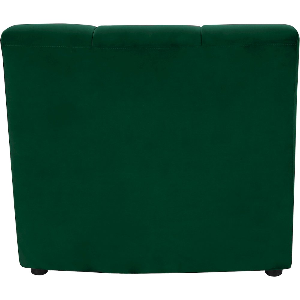 Limitless Green Velvet Modular Chair. Picture 3