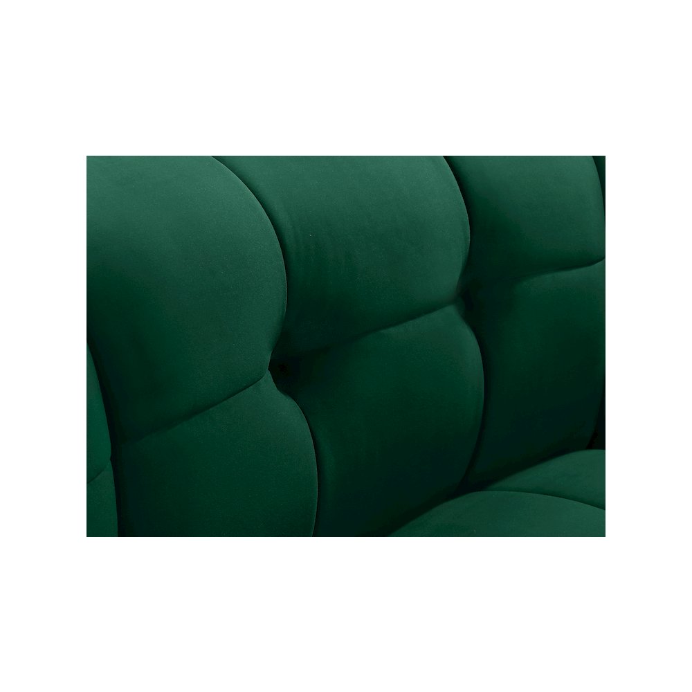 Limitless Green Velvet Modular Chair. Picture 5
