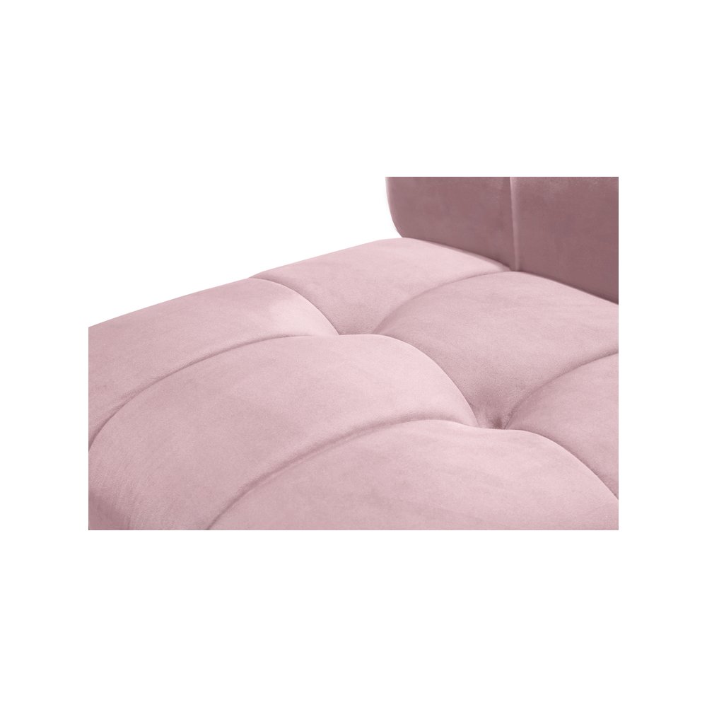 Limitless Pink Velvet Modular Chair. Picture 10